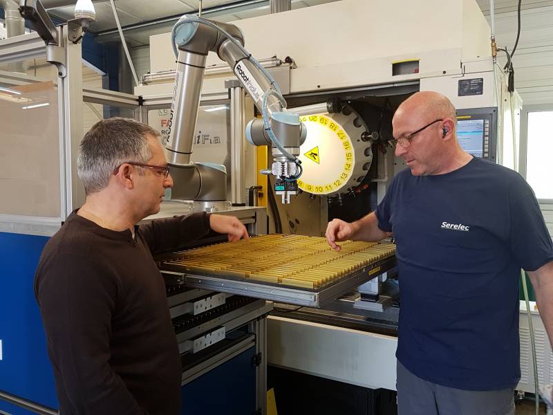 Focus sur notre Cellule robotisée de chargement des centres d'usinage