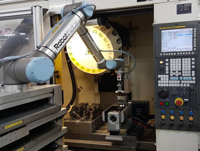 Usinage grande série robotisée de chapes en aluminium pour un projet à Montpellier en Occitanie par Serelec