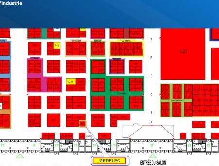 Accès stand Serelec  A43 SIANE 2021