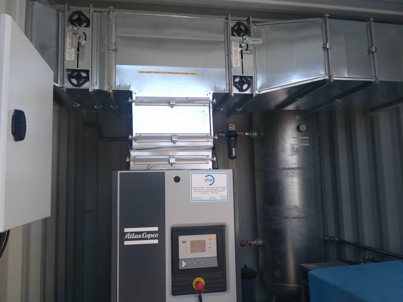 Usinage en série chez Serelec, production d'air comprimé fiable pour nos Centres d'usinage 5 axes