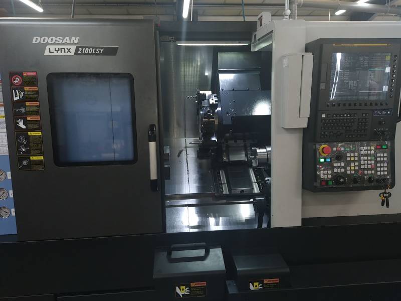DOOSAN Lynx 2100LSYB chez serelec-usinage.fr