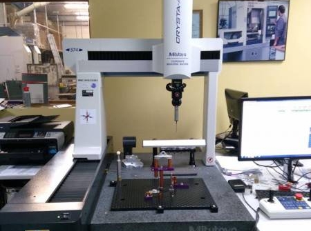 Mise en place MMT Mitutoyo Crysta Apex S 574 chez serelec sous-traitant en usinage dans le var